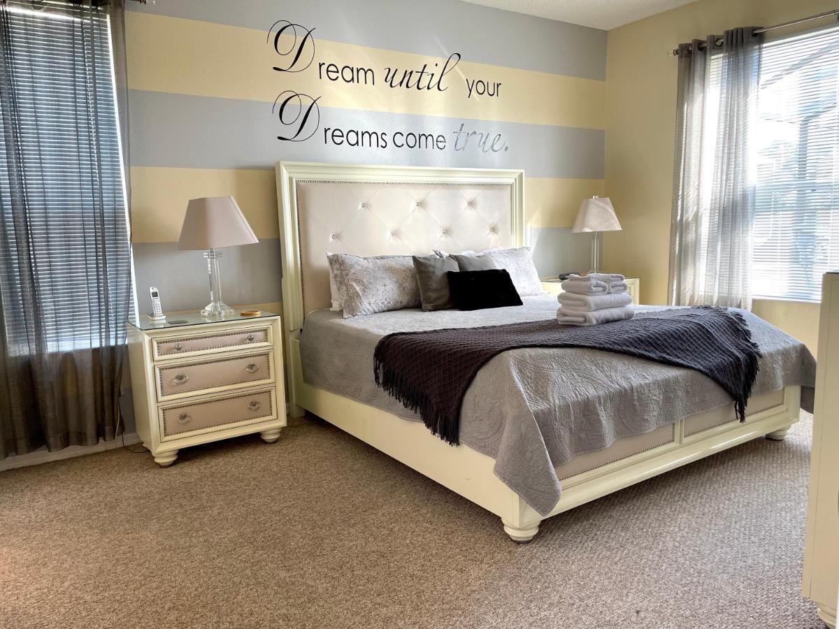 Disney Dream With Hot Tub, Pool, Xbox, Games Room, Lakeview, 10 Min To Disney, Clubhouse Kissimmee Luaran gambar
